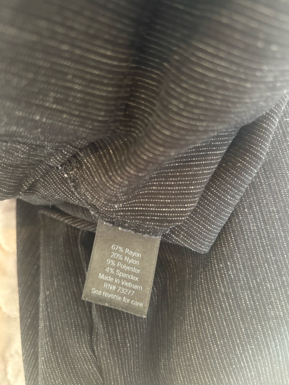 Simply Vera Vera Wang Striped Bootcut Pull-on pants - Picture 4 of 4